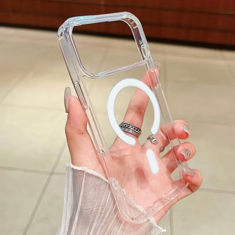 Phone Case - Magnetic Protective Case for Iphone 17 Pro Max Air, Impact-Resistant Cover Compatible with for iphone Models 17.