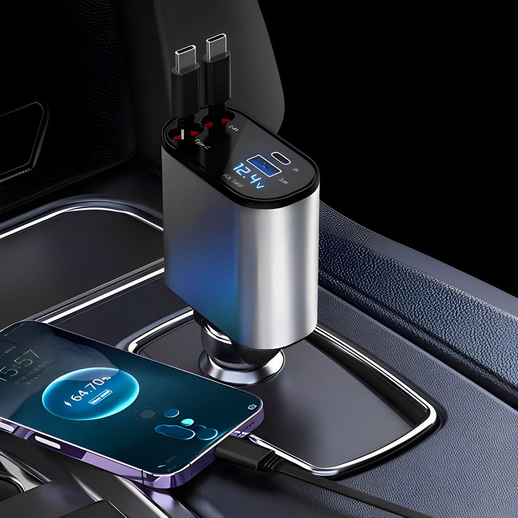 4 in 1 Retractable Charger