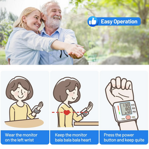 Wrist Blood Pressure Monitor