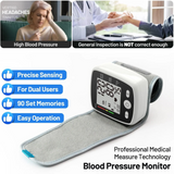 Wrist Blood Pressure Monitor