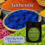 ﻿Edit Beauty - 100% Organic Moroccan Face Mask (100g) Made in UAE | Lab Tested | Acne-Free | Skin Detox | Natural Glow