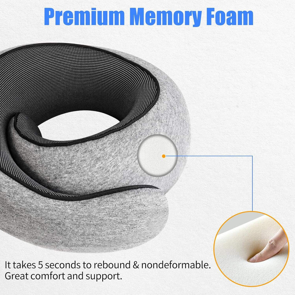 Adjustable Ergonomic Neck Support Pillow – Custom Comfort for Better Sleep