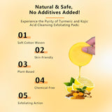 Soothing Turmeric Glow Pads – Brighten, Calm & Purify