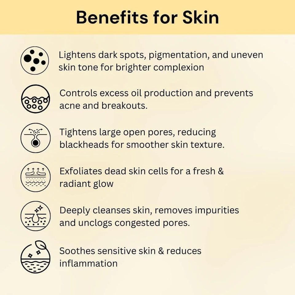﻿Edit Beauty - 100% Organic Moroccan Face Mask (100g) Made in UAE | Lab Tested | Acne-Free | Skin Detox | Natural Glow