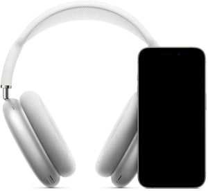 Air Pods MAX Premium Over-Ear Wireless Headphones with Noise Cancelling – Hi-Fi Sound, Long Battery Life, Comfortable Fit,